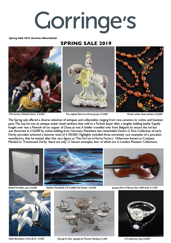 Spring 2019 Fine Sale Newsletter Gorringes